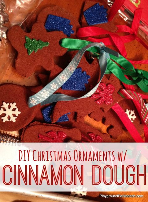 DIY Ornaments with Cinnamon Dough - Kids in the Kitchen