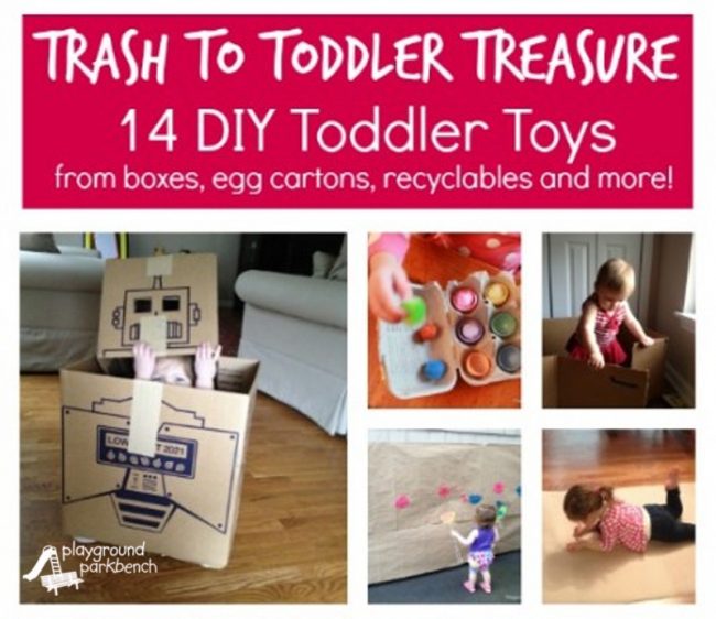 DIY Toddler Toys Collage
