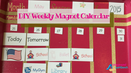 DIY Weekly Magnet Calendar (2)