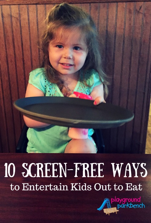 10 ScreenFree Ways to Entertain Kids Out to Eat