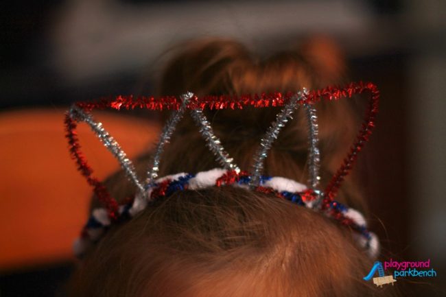 DIY Liberty Crowns for July 4th - Lady Liberty Style