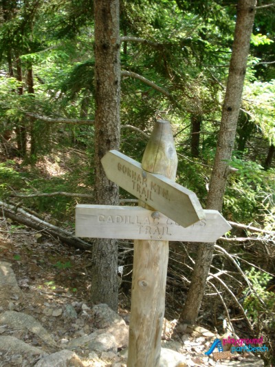 Bar Harbor Acadia Trail Markers