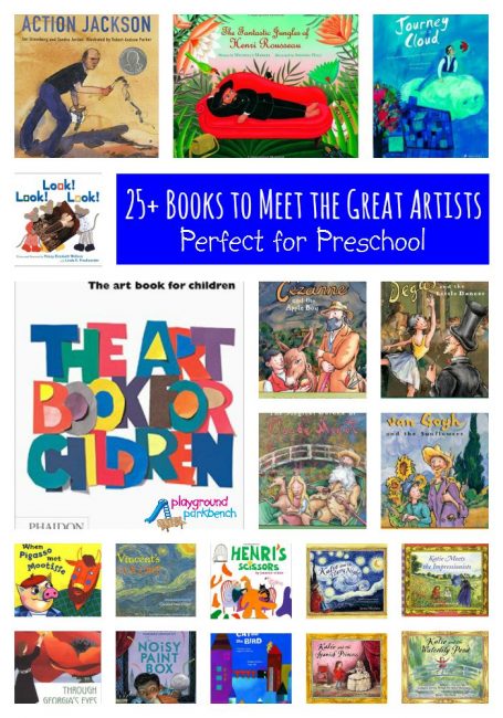 Art History - 25+ Books to Meet the Great Artists for Preschool