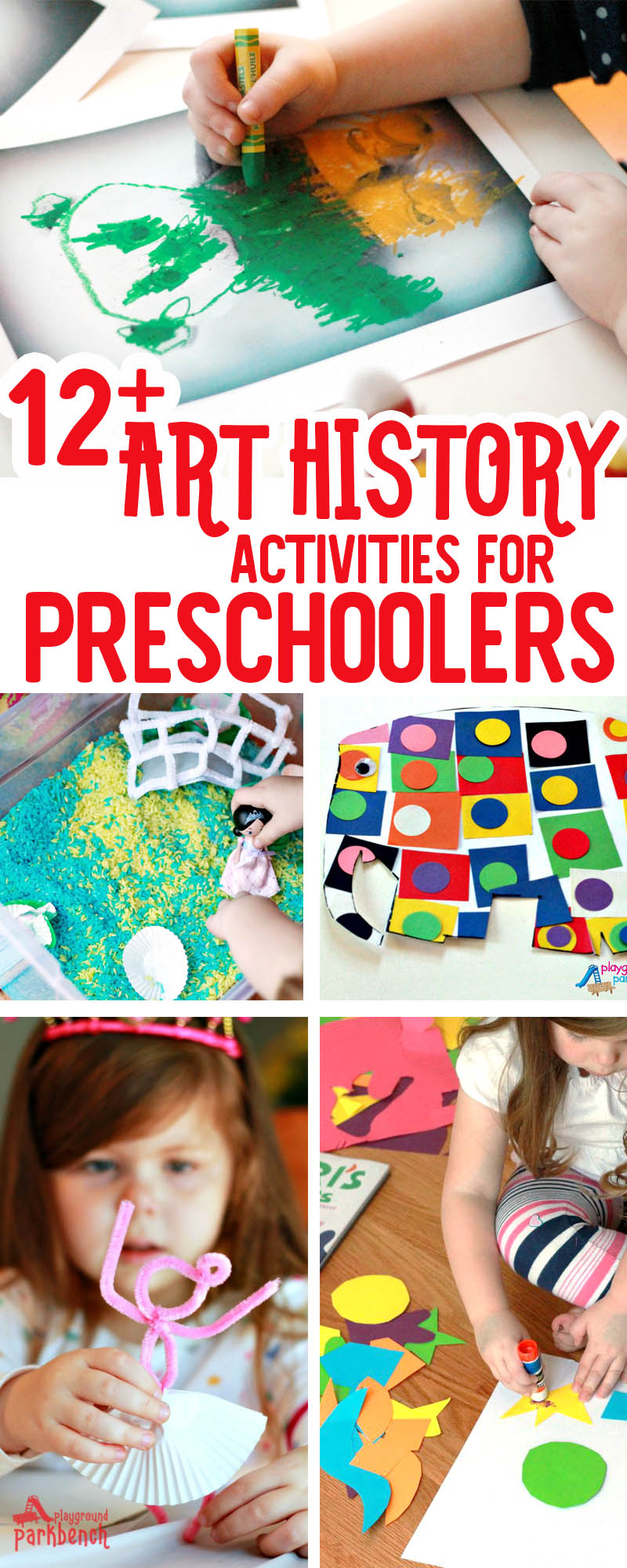 Preschoolers will love learning about the Great Artists, as well as trying different art techniques and mediums in this Art History for Preschool series. 12+ different activities for kids covering the world's greatest artists from Matisse to Picasso, Van Gogh to Monet, Kandinsky to Warhol and more | Art for Kids | Preschool | Early Childhood Education | Kids Activities 