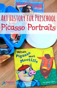 Art for Preschool - Picasso Portraits