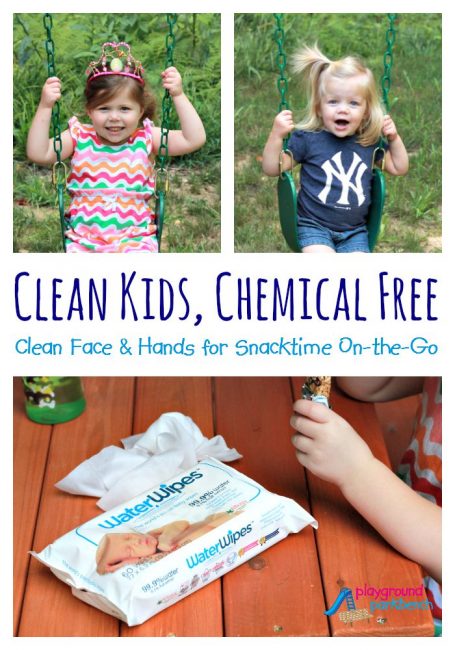Clean Kids Chemical Free with WaterWipes