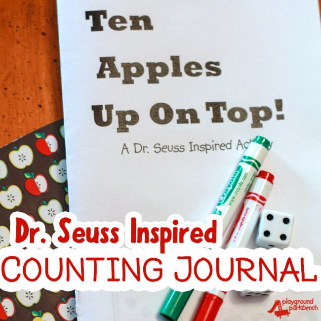 STEM in Preschool - Dr Seuss Counting Journal