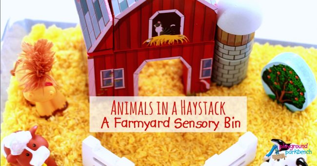 Farm Animal Sensory Bin
