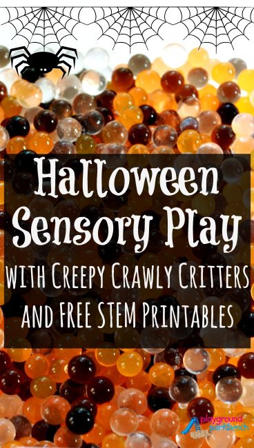 Halloween Sensory Play with STEM Printables