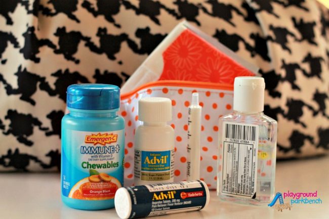 8 Diaper Bag Essentials - Cold and Flu Prevention Kit