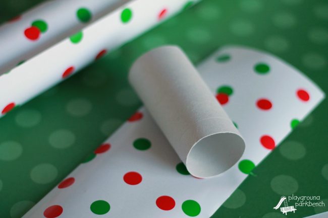 Christmas Countdown Tree - Wrapping Cardboard Tubes