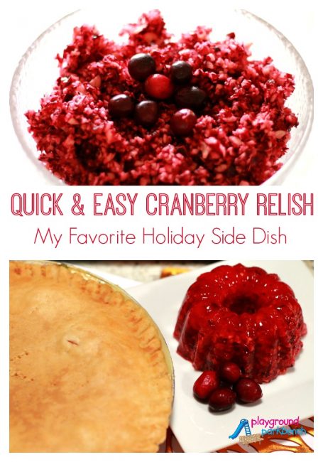 Easy Cranberry Relish - The Perfect Thanksgiving Side Dish