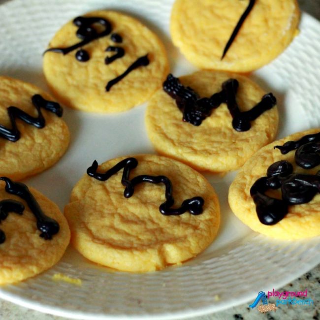 Kid-Decorated Charlie Brown Cookies