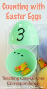 One-to-One Correspondence with Easter Eggs for Toddlers