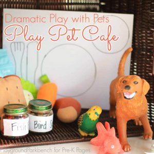 Pet Dramatic Play - Pet Cafe