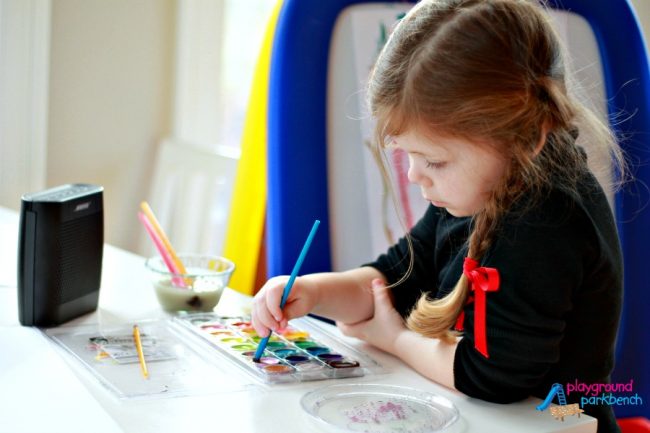 Process Art for Preschool - The Noisy Paint Box Kandinsky and Music