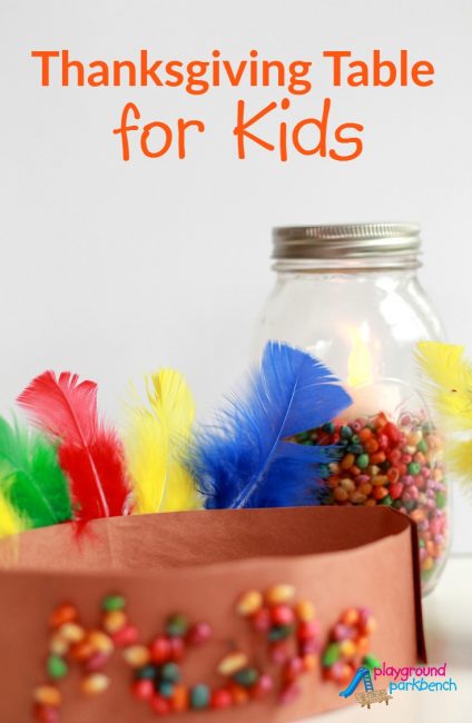 Setting the Thanksgiving Table for Kids