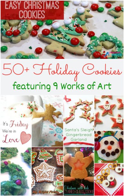 50+ Holiday Cookies - Works of Art