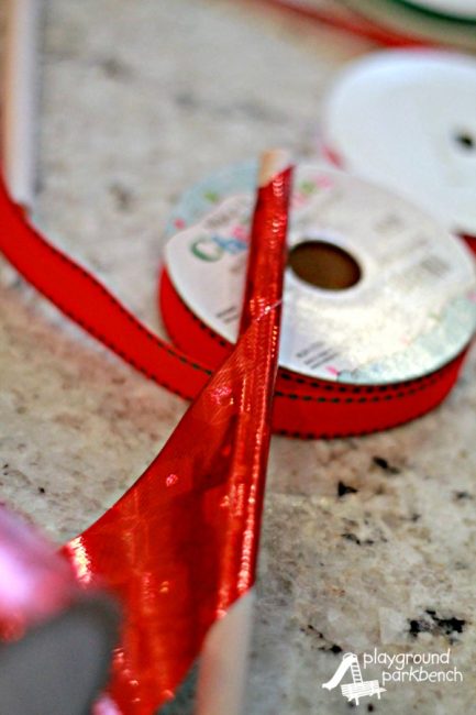 Jingle Bell Ribbon Sticks - Wrap Stick