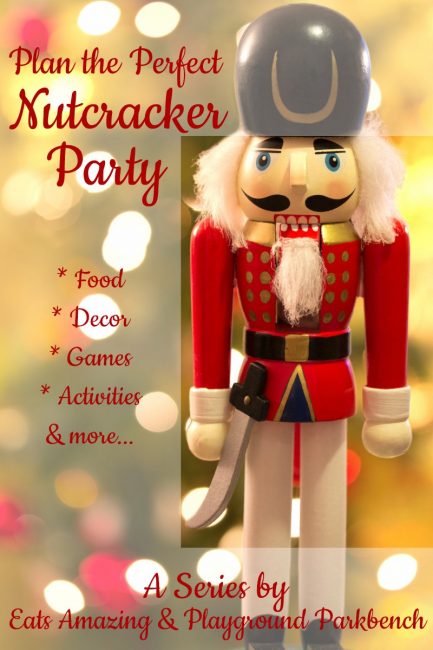 Whether the theme of your child's holiday party or a birthday party for your tiny dancer, Eats Amazing and I have partnered to bring you food, decor, games, activities, favor ideas and more to plan your perfect Nutcracker-themed holiday party!