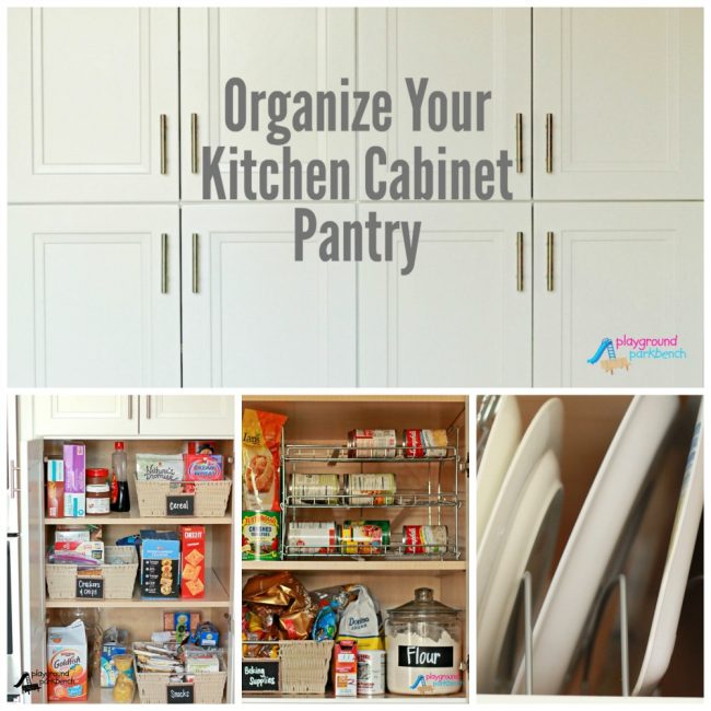 Organize Your Kitchen Cabinet Pantry