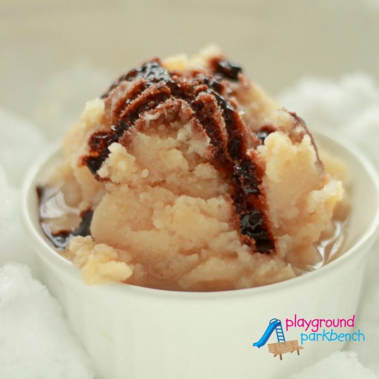 Flavored Snow Quick and Easy Flavored Snow Ice Cream