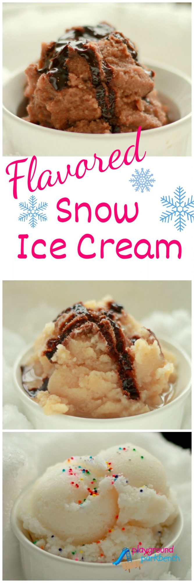 Flavored Snow Ice Cream