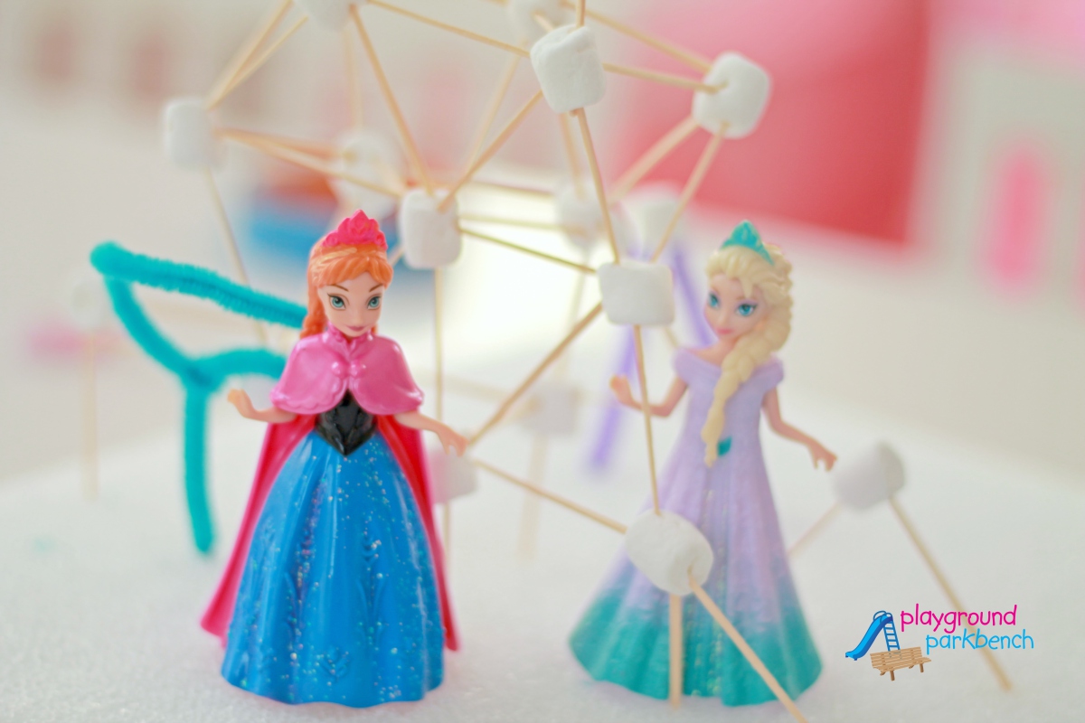 Invitation to Build a Tower - Or a Frozen Palace for Elsa and Anna