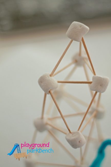 Invitation to Build a Tower - Reinforcing Architectural Vocabulary and Knowledge of Super Shapes
