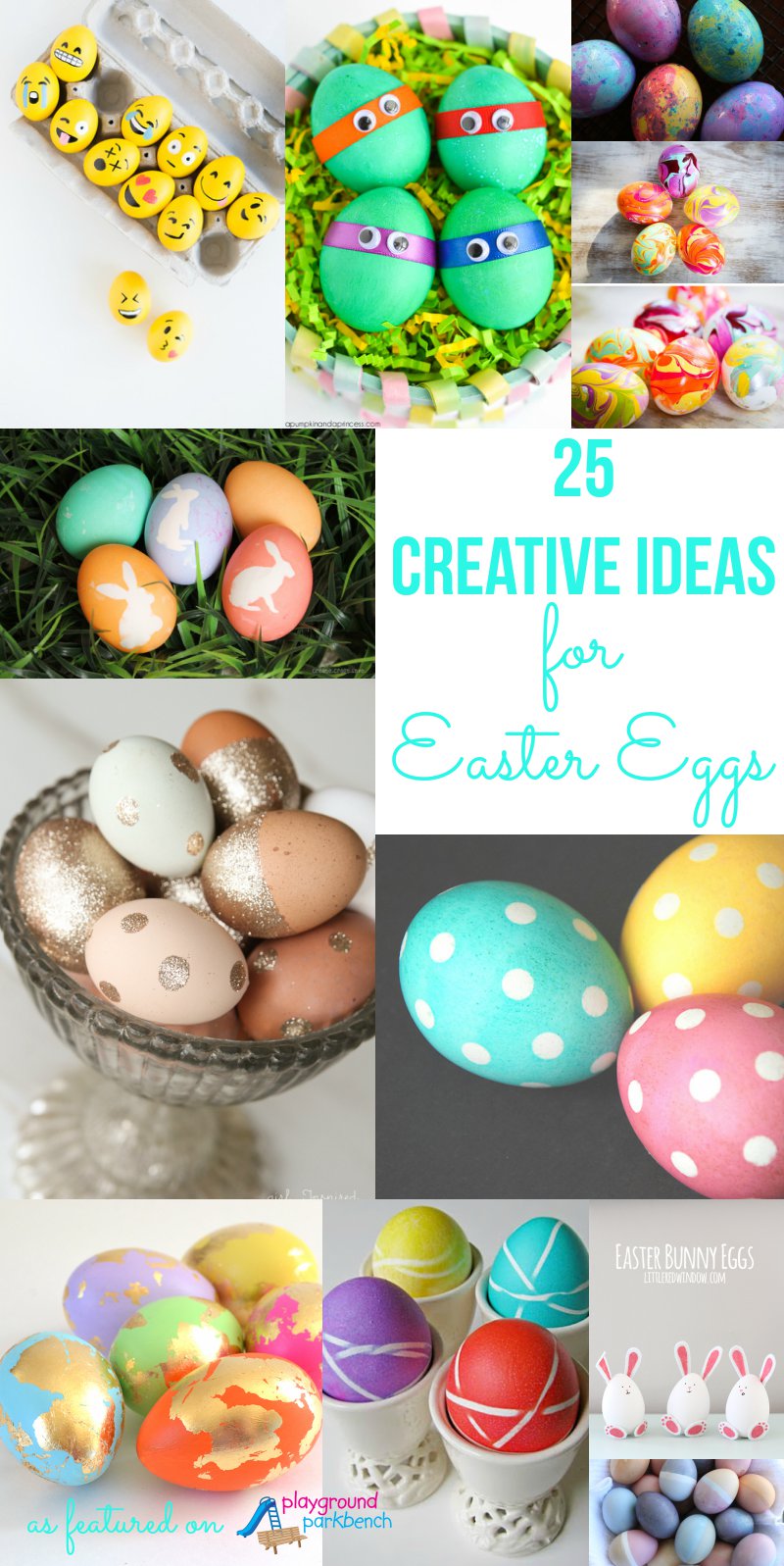 Decorating Easter eggs this holiday? These 25 creative ideas, techniques and processes will leave you with Easter eggs that look like true works of art (and they're easy too!) | Easter | Easter eggs | Crafts for Kids | Holiday |