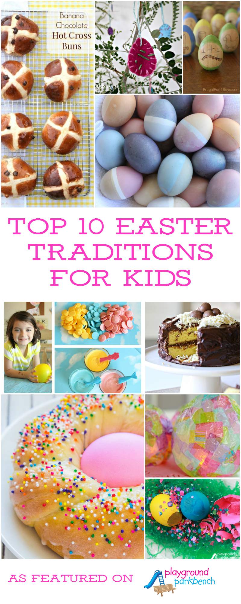 Celebrate Easter Sunday with these fun, festive, unique and creative Easter traditions for kids from across the country and around the world! Featuring recipes, crafts, decorations and more! | Easter | Crafts for Kids | Cooking with Kids | Easter Eggs | Holiday | Easter Traditions | Resurrection |