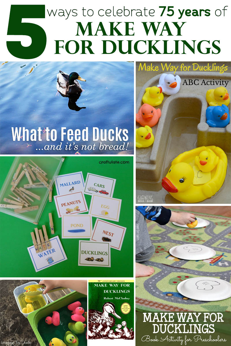 Make Way For and Feed the Ducklings