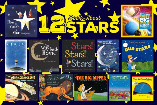Books about Stars for Kids Featured