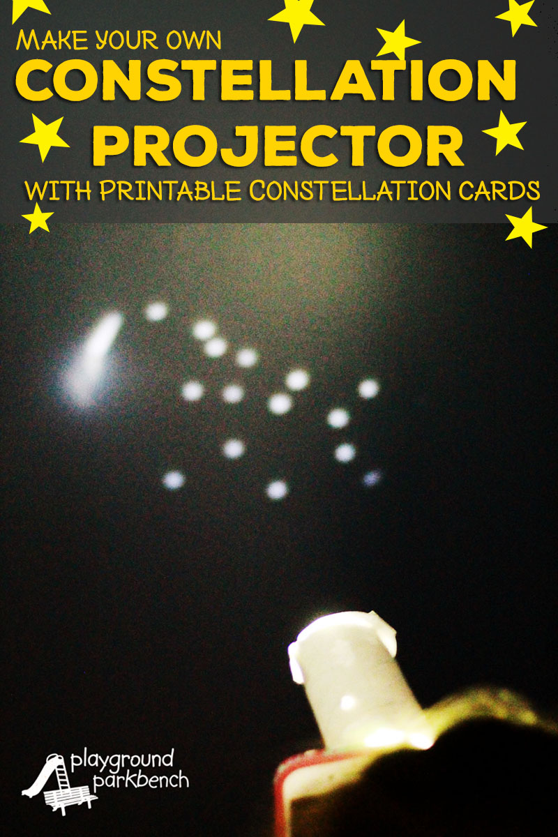 Printable Constellation Projection Cards