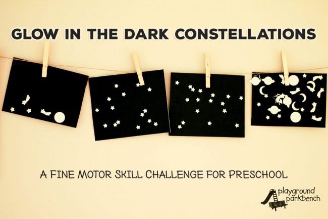 Glow in the Dark Constellation Cards-FEATURED