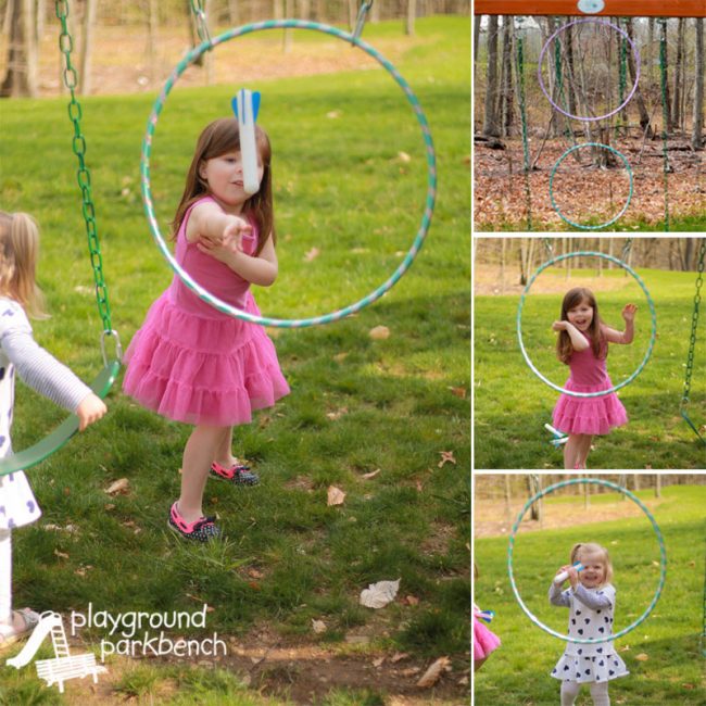 Hula Hoop Games - Arrow Toss