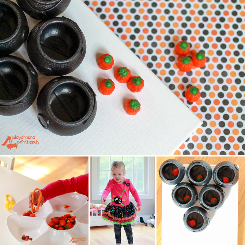 pumpkin-toss-simple-party-games-for-children-collage