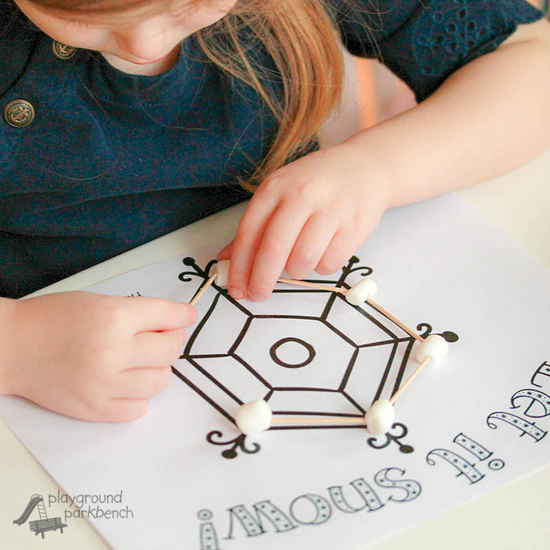 10 Fun Snowflake Crafts for Preschoolers - Playground