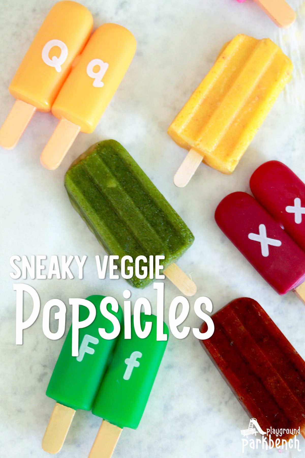 Sugar Free Hidden Veggie Popsicle recipes you can make with your kids to boost their diet this summer with their favorite frozen treats 