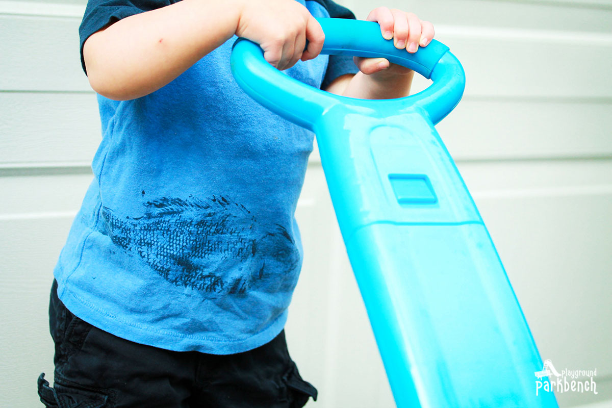 Little boy wearing Japanese Fish Print tshirt