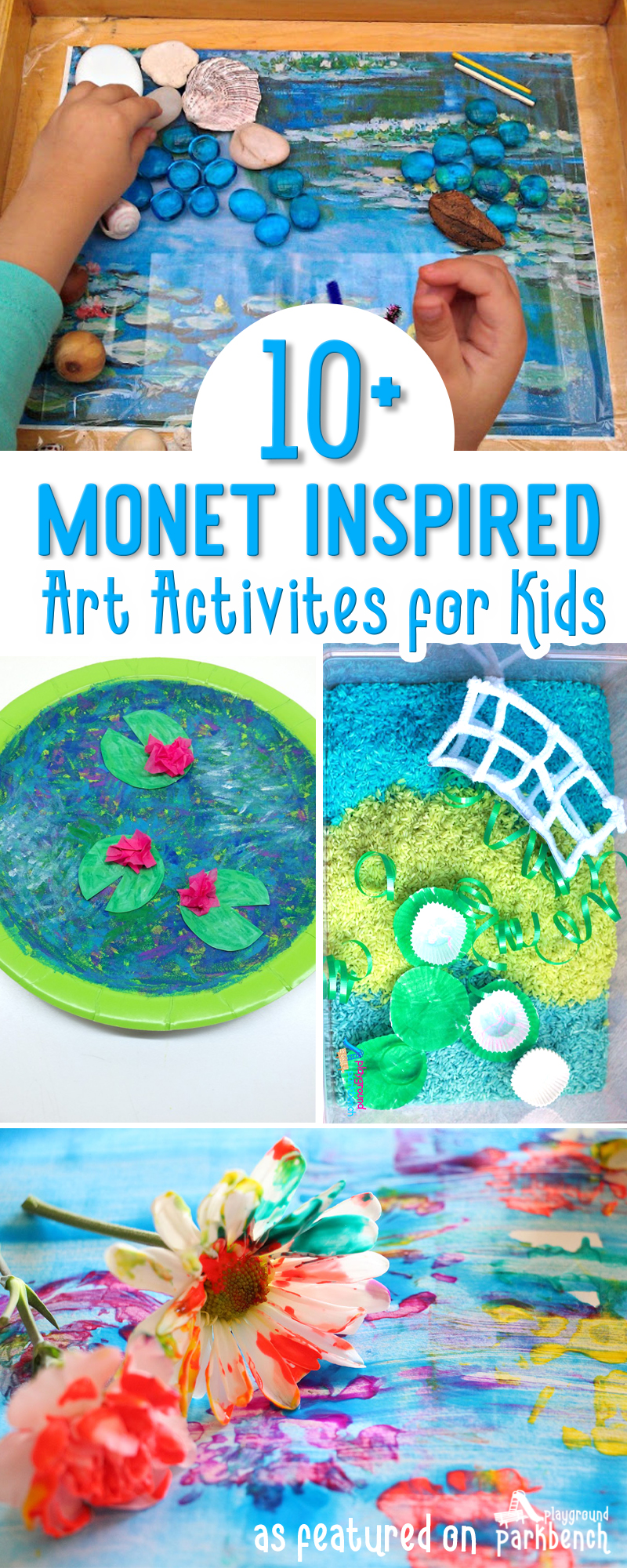 10+ Awesome Monet Inspired Art Activities for Kids