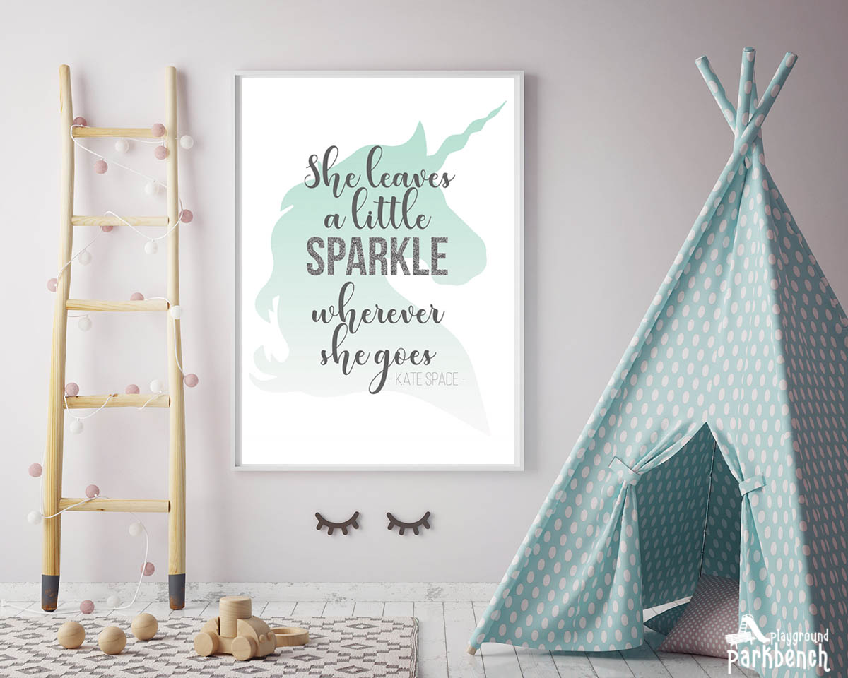 Download Unicorn Quotes Printable Wall Art Bundle